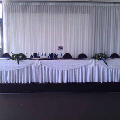 Bridal Table Hire Rockingham