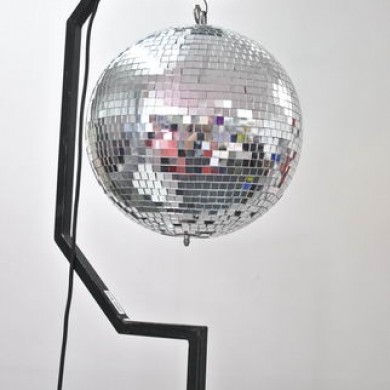 Mirror Ball on Stand Hire Rockingham