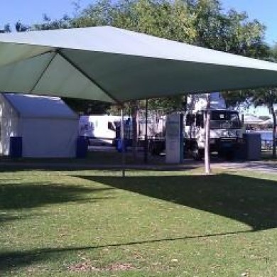 Shade Structure Hire Rockingham