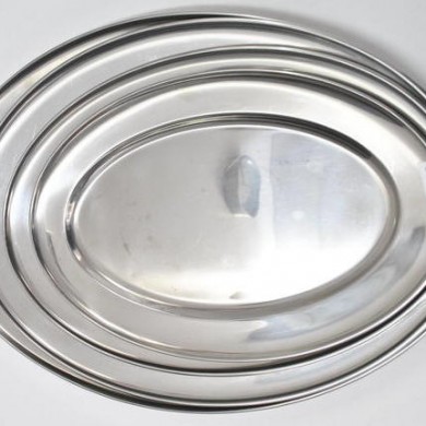 Stainless Steel Platter 400 450 500 550MM